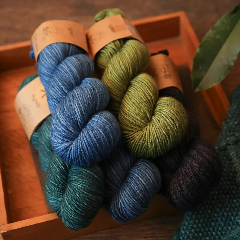 300g of merino wool in various colors
