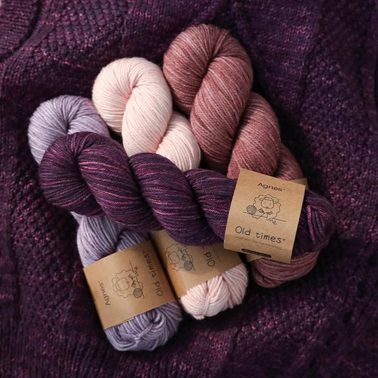 300g of merino wool in various colors